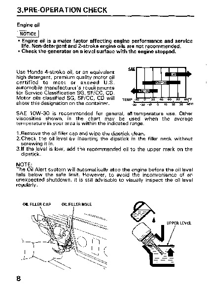 Honda em 5000 sx generator manual #7