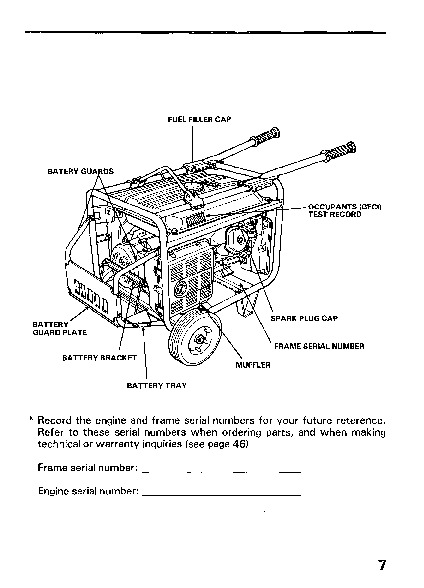Honda em5000sx generator specifications #3