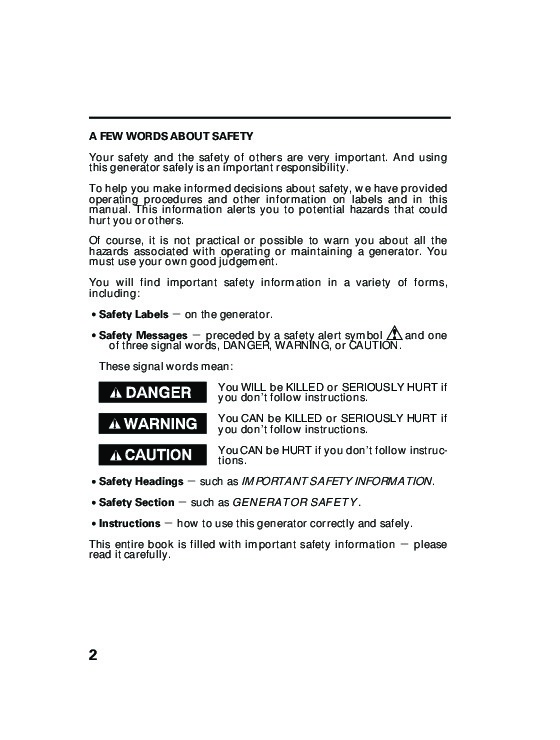 Honda eu1000i manual pdf #7