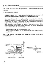 Honda Generator EM500 EM600 Owners Manual