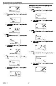 Honeywell CT3451 Programmable Thermostat Owners Guide