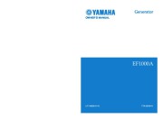 Yamaha EF1000A Generator Owners Manual page 1