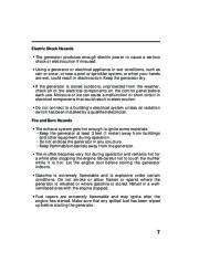 Honda Generator EG5000X Owners Manual