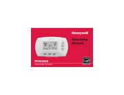 Honeywell RTH6300B Programmable Thermostat Operating Manual page 1