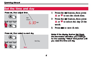 T755 thermostat manual