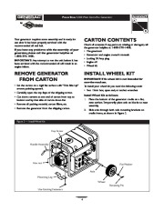 Generac 5500 Generator Owners Manual