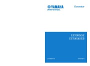 Yamaha EF3000iSE EF3000iSEB Generator Owners Manual page 1